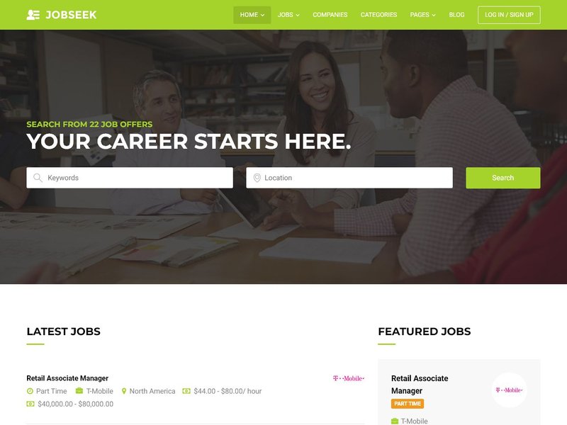 6 Jobseek Job Board WordPress