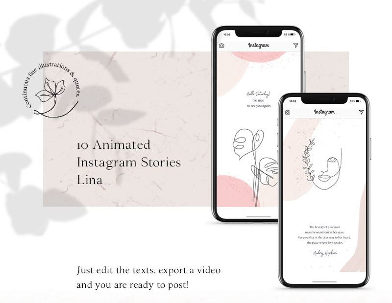 ANIMATED Instagram Stories psd