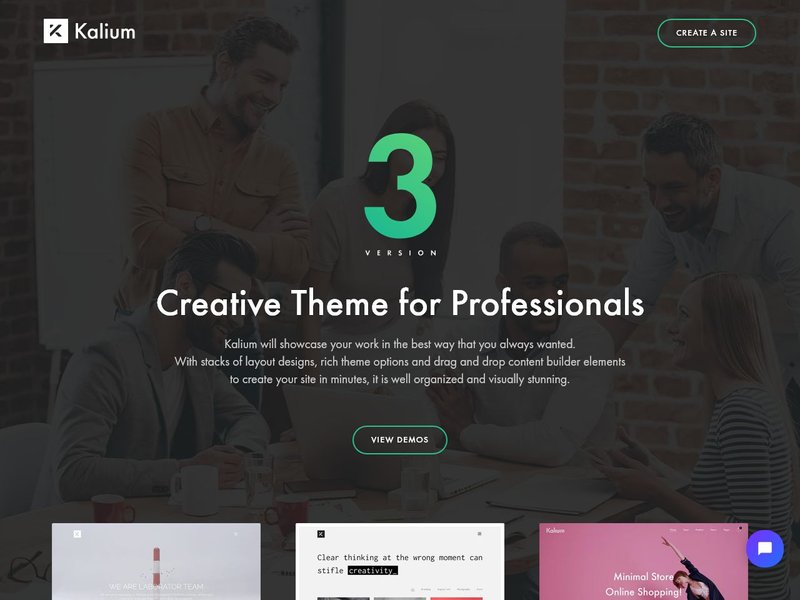 Kalium Creative Theme for