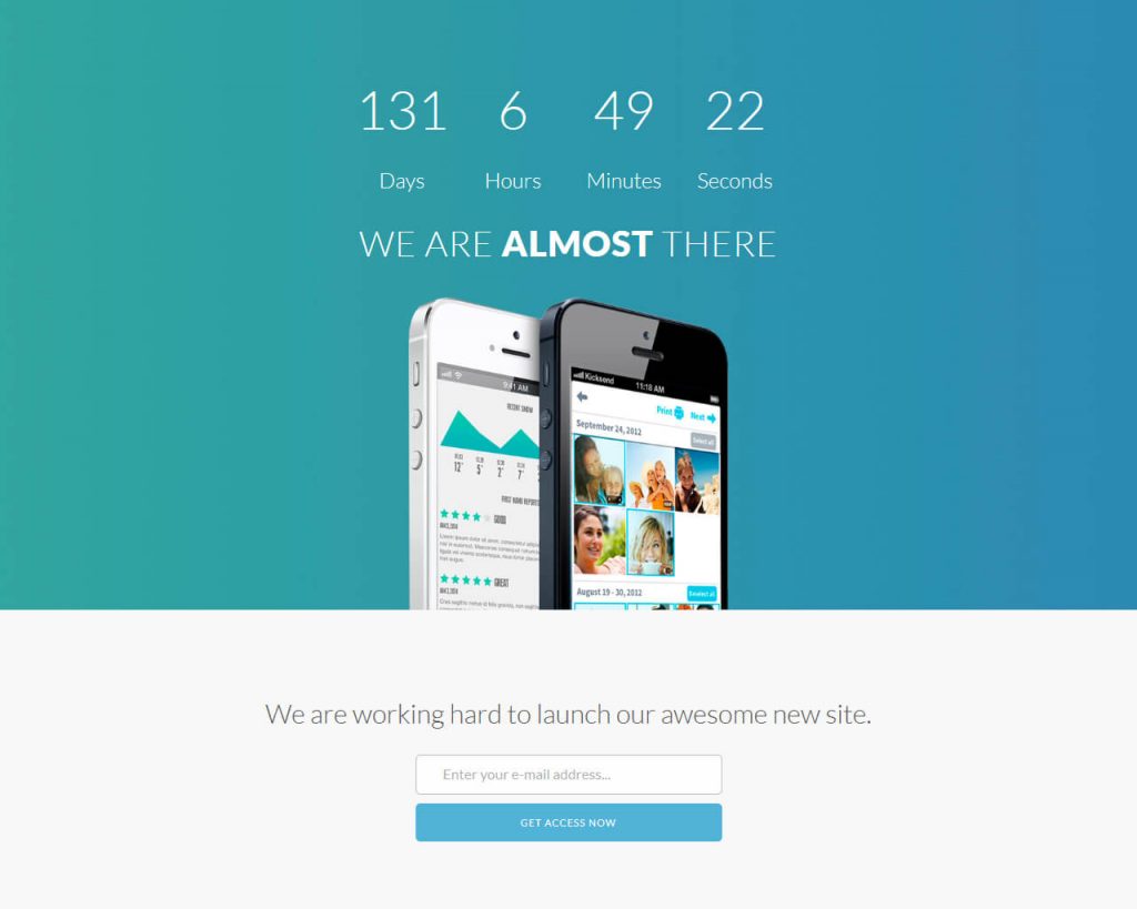 Coming Soon Website Template Free Download