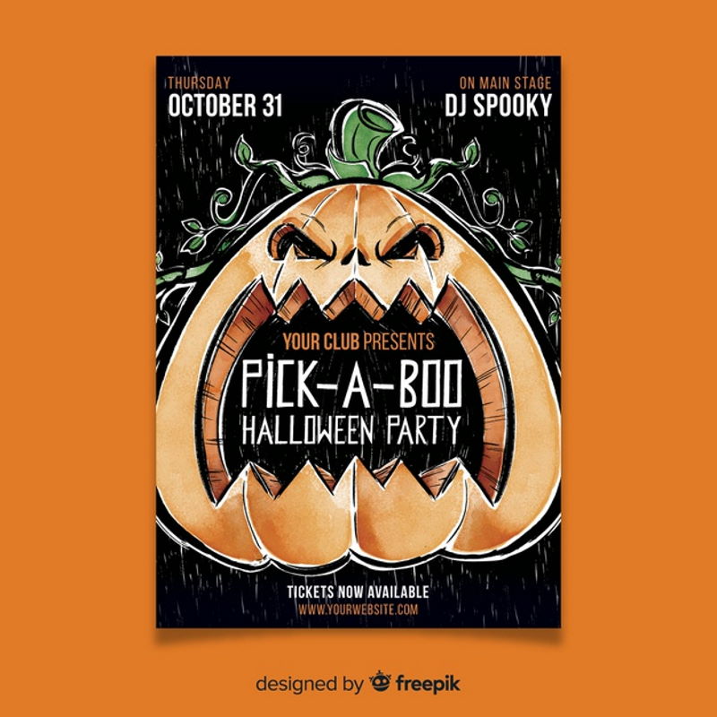 20 Best Halloween Flyer Design Templates Super Dev Resources