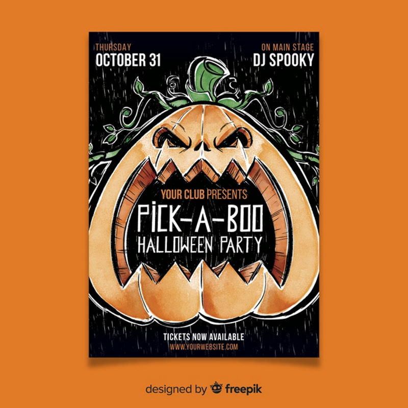 Fastest Halloween Event Flyer Templates Free