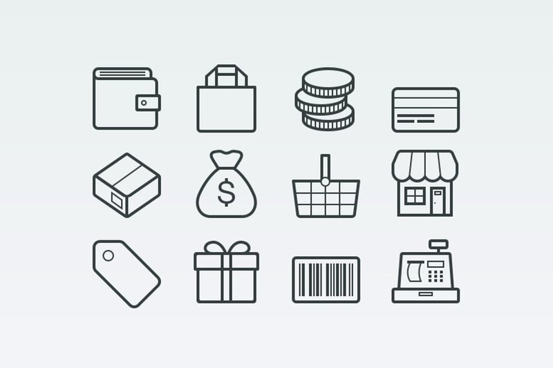 Vector Ecommerce Icons Medialoot