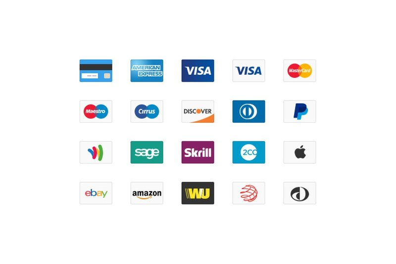 free Credit Card Web Icons