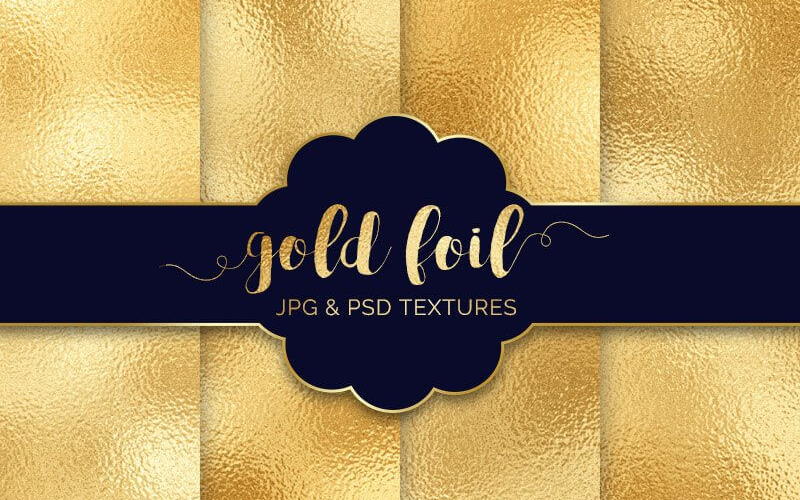 Digital Download Gold Foil Jade Nights Digital Scrapbook Paper Pack Instant Download