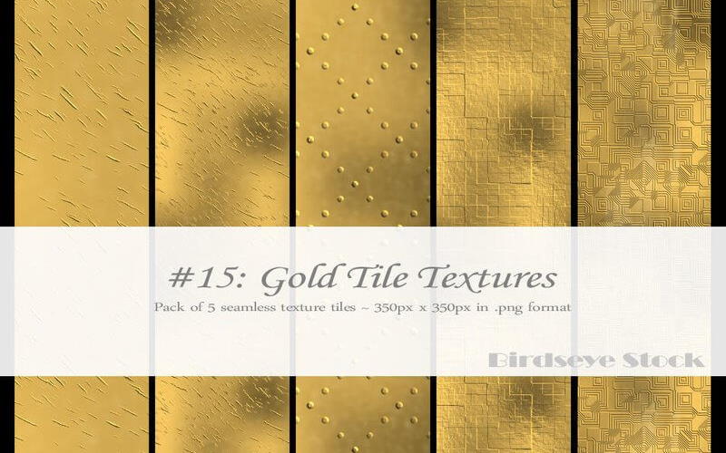 free Gold Tile Textures by