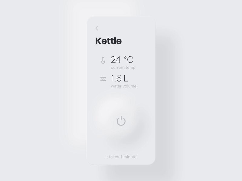 Kettle App Concept by