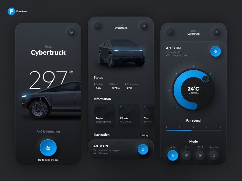 Tesla Smart App by