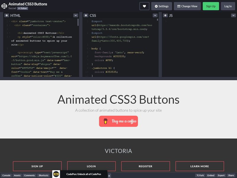 20 Creative CSS Button Hover Effects u0026 Animations - Super Dev 