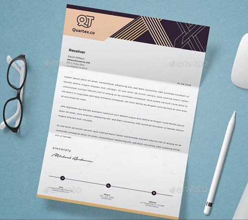 25+ Best Business Letterhead Templates (Word, AI) - Free & Premium ...