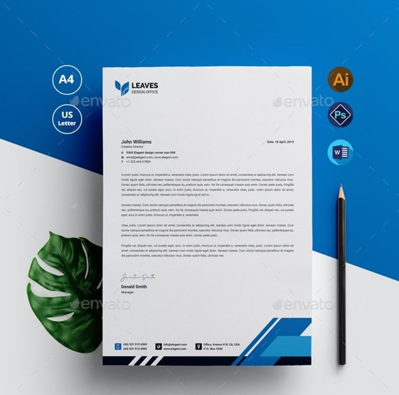 Creative Business Letterhead