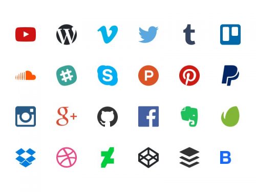 18 Free Social Media Icon Sets and Icon Fonts for Web and App Design ...