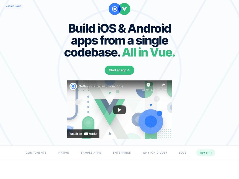 ionic vue