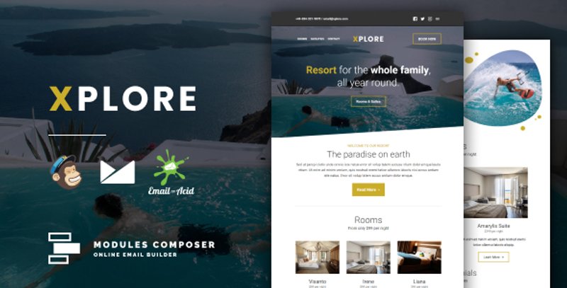 Xplore responsive email