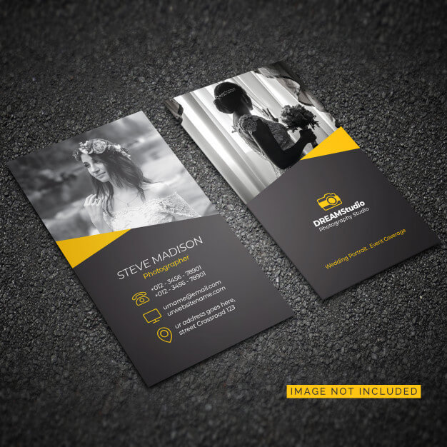 corporate photography business card template