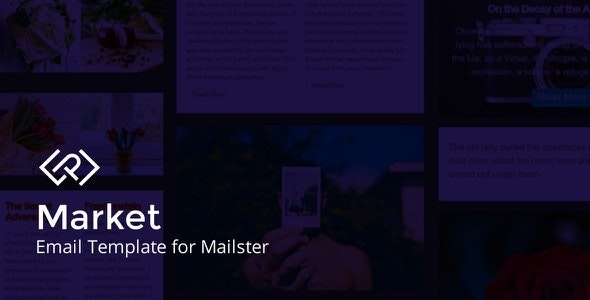 market email template mailster