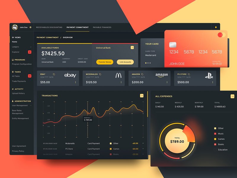 Financial App by Sergey