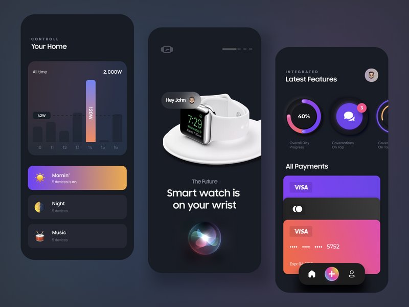 21 Dark UI Design Inspirations and Examples - Super Dev Resources