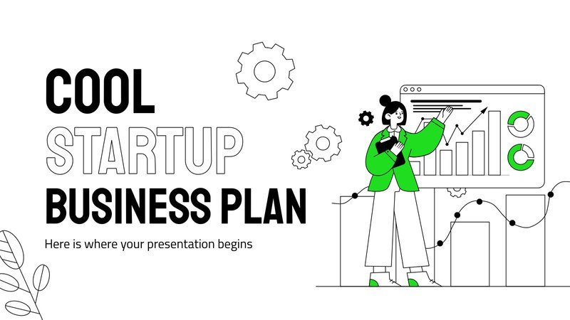 cool startup business plan presentation