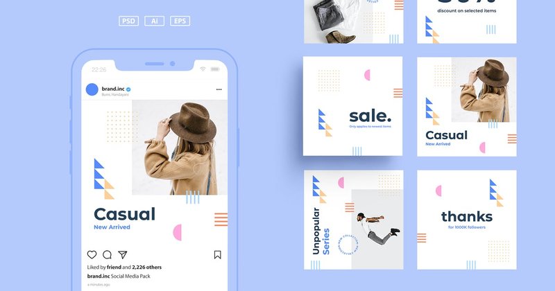 creative instagram post templates