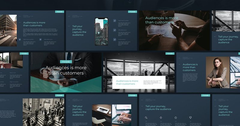 forade tech business powerpoint template