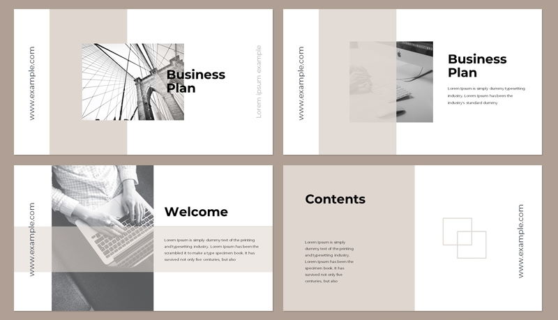 free business plan powerpoint template