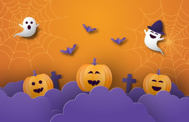 21 Free Halloween Backgrounds and Poster Templates - Super Dev Resources