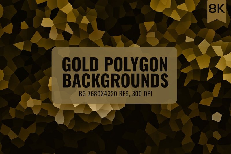 Free Gold Polygon Backgrounds