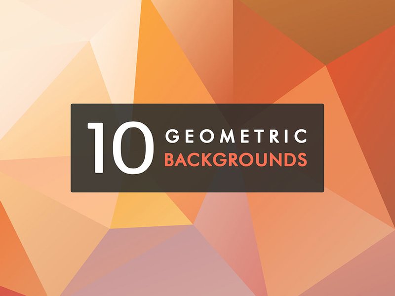 Geometric HD backgrounds free