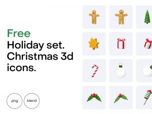 22 Free Christmas Icon Sets - AI, SVG & Sketch - Super Dev Resources