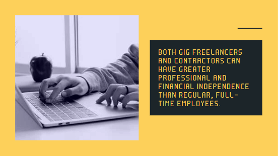 gig freelancing contracting