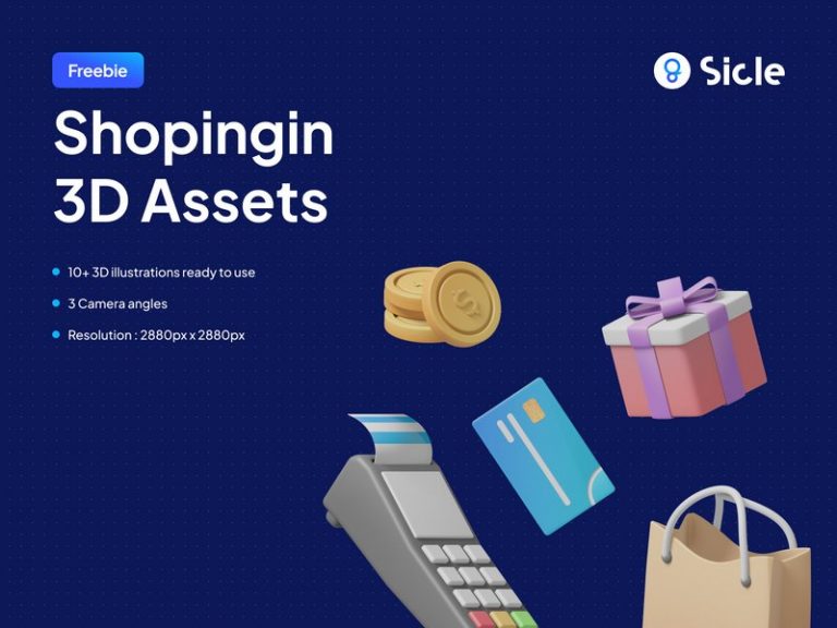 16 Free 3D Illustration Sets for Web and App Design - Super Dev Resources
