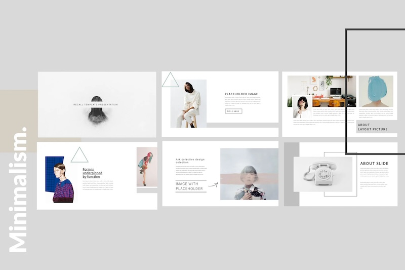 minimalist clean multipurpose powerpoint