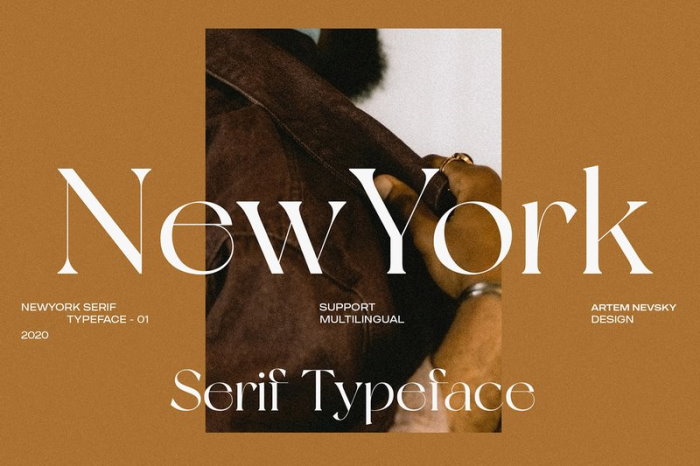 new york free serif typeface