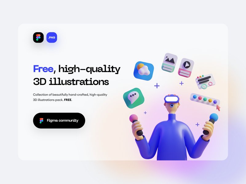 3d illustrations free download