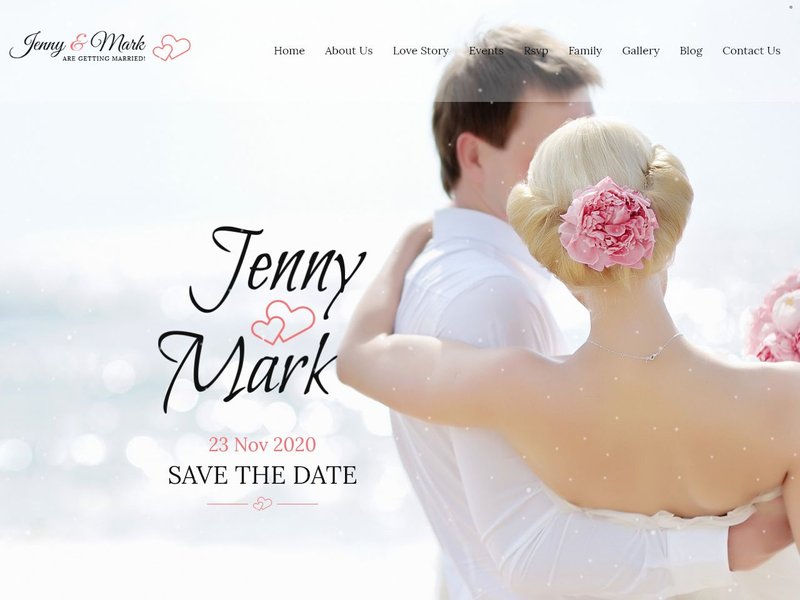 18 Beautiful Wedding Website HTML Templates (Free & Premium) - Super