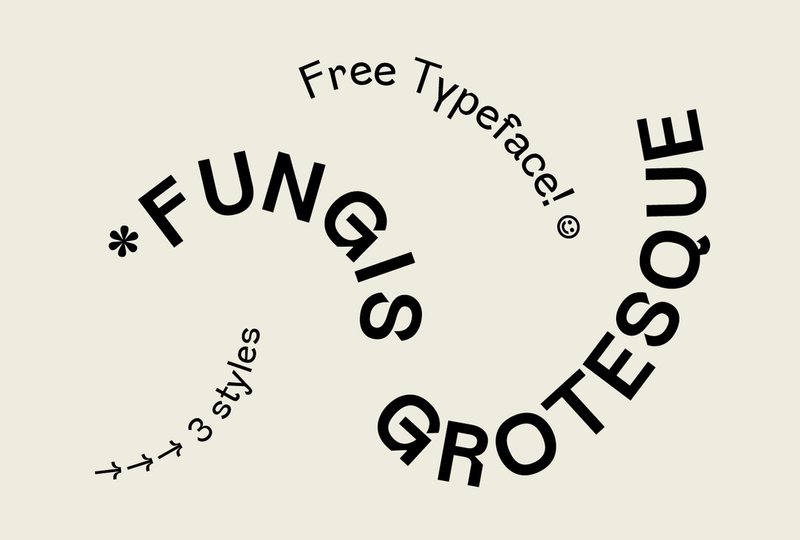 fungis grotesque free font