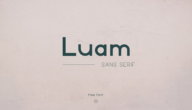 luam free cute sans serif font