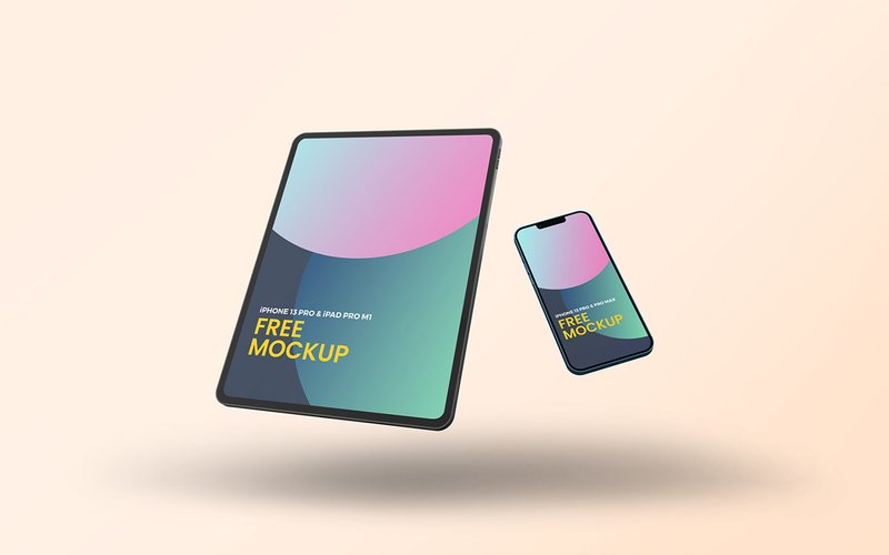 free ipad pro m psd mockup