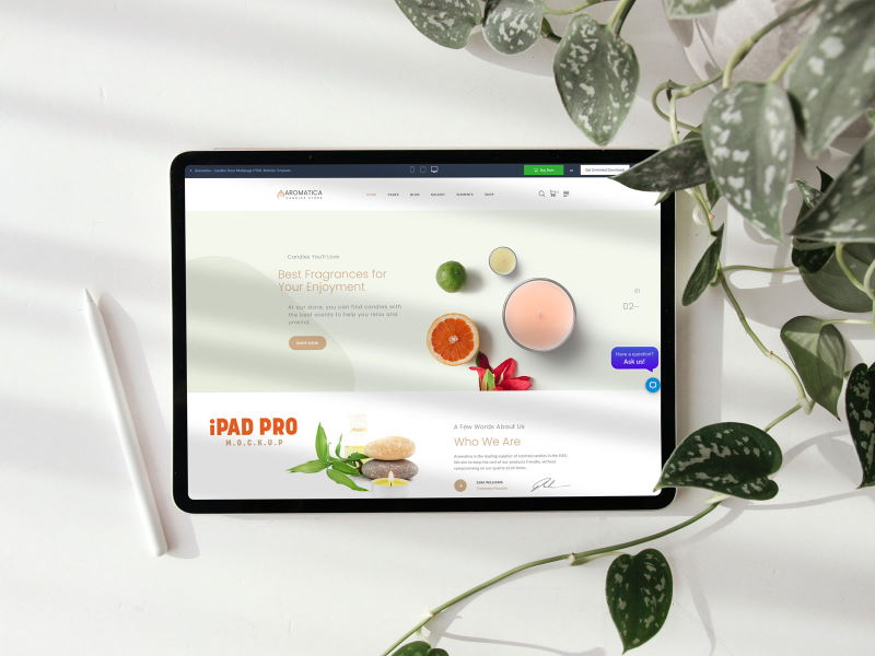 free ipad pro photorealistic mockup psd