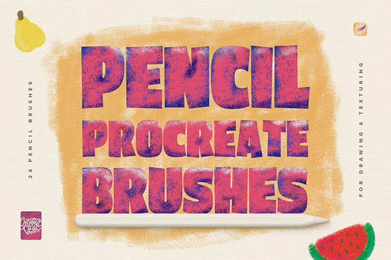 free pencil brushes procreate