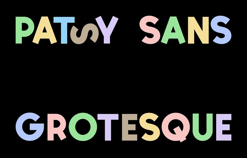 patsy free sans serif font