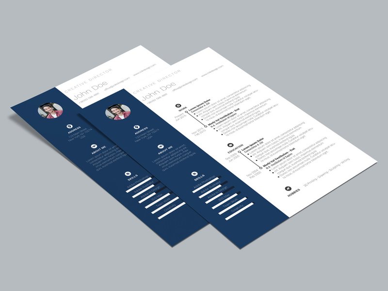 elegant resume template free word