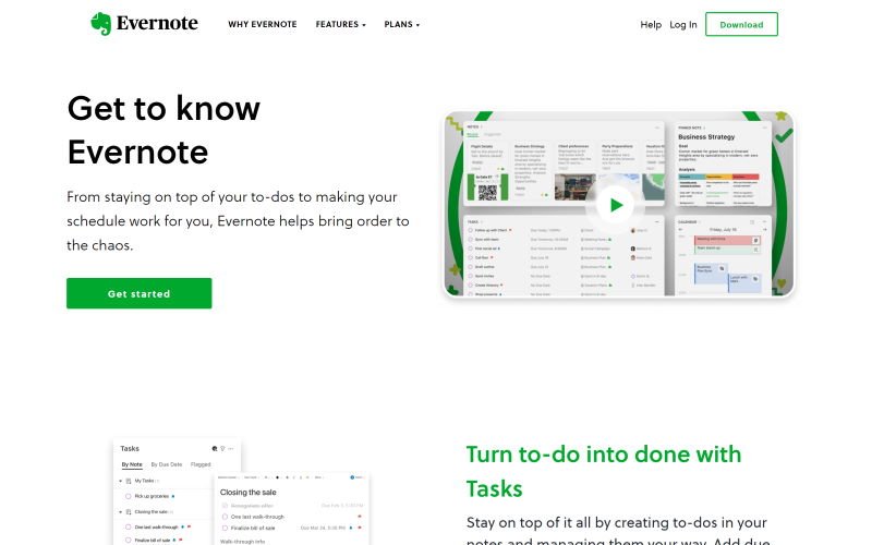 evernote.com features