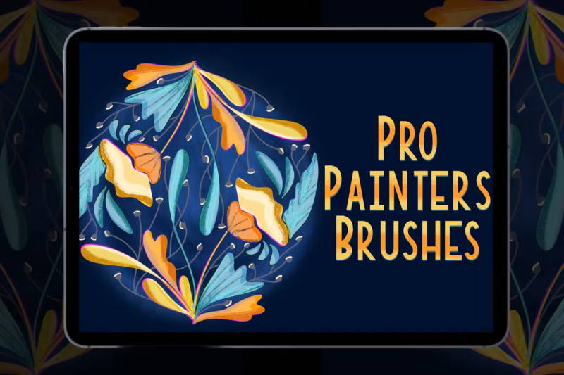 pro painters brushes procreate