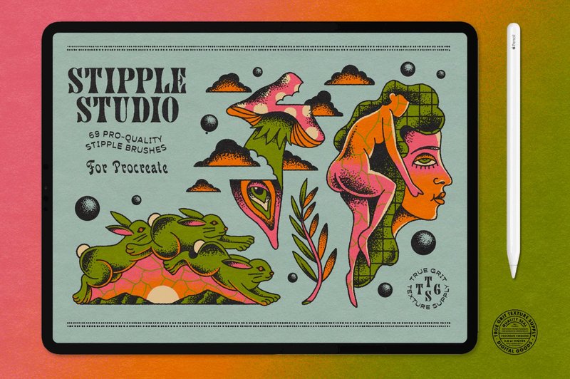 stipple studio procreate