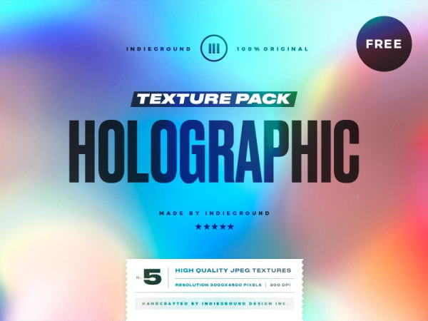 free holographic textures