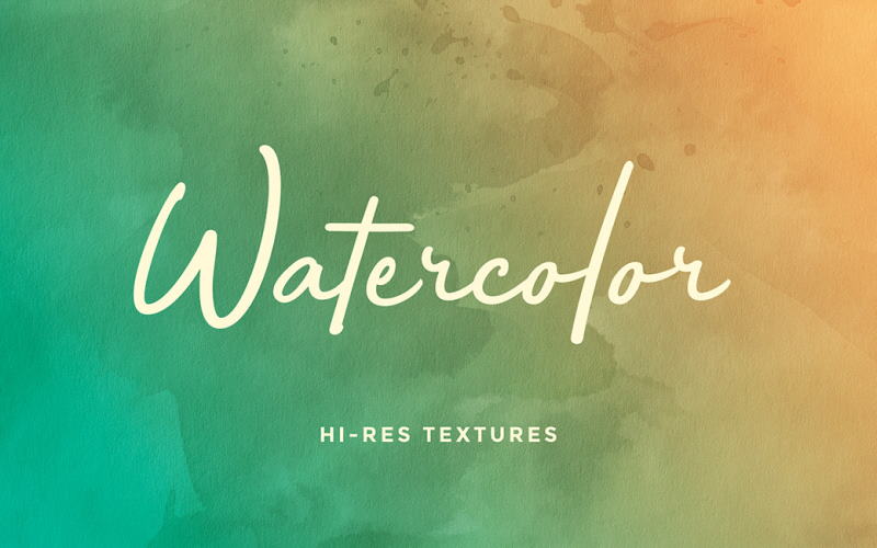 free watercolor backgrounds set