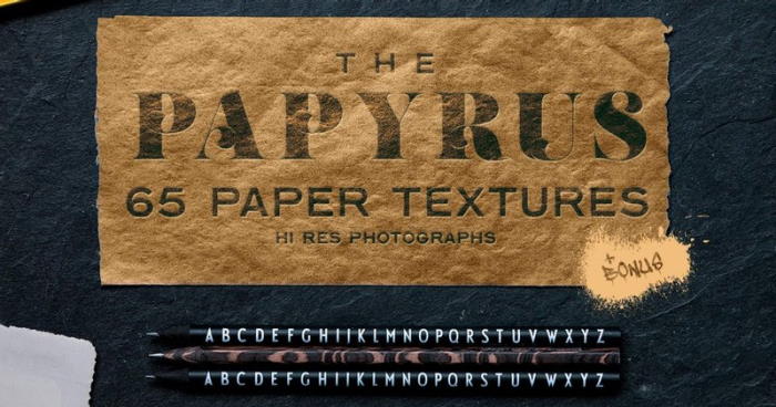 papyrus paper textures