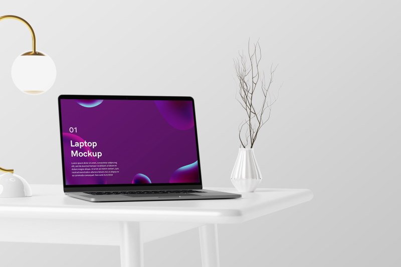 macbook pro laptop mockup psd